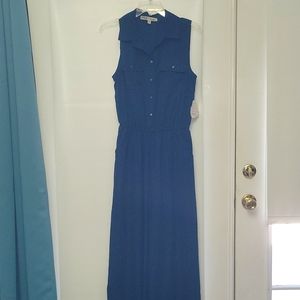Gypsies &moondust woman jumpsuit  navy size L